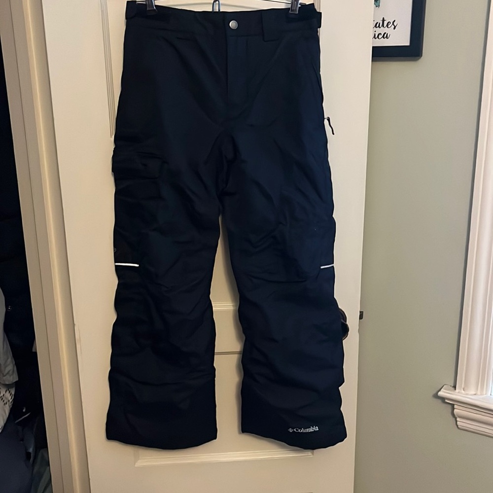 Black Youth Medium Columbia ski pants